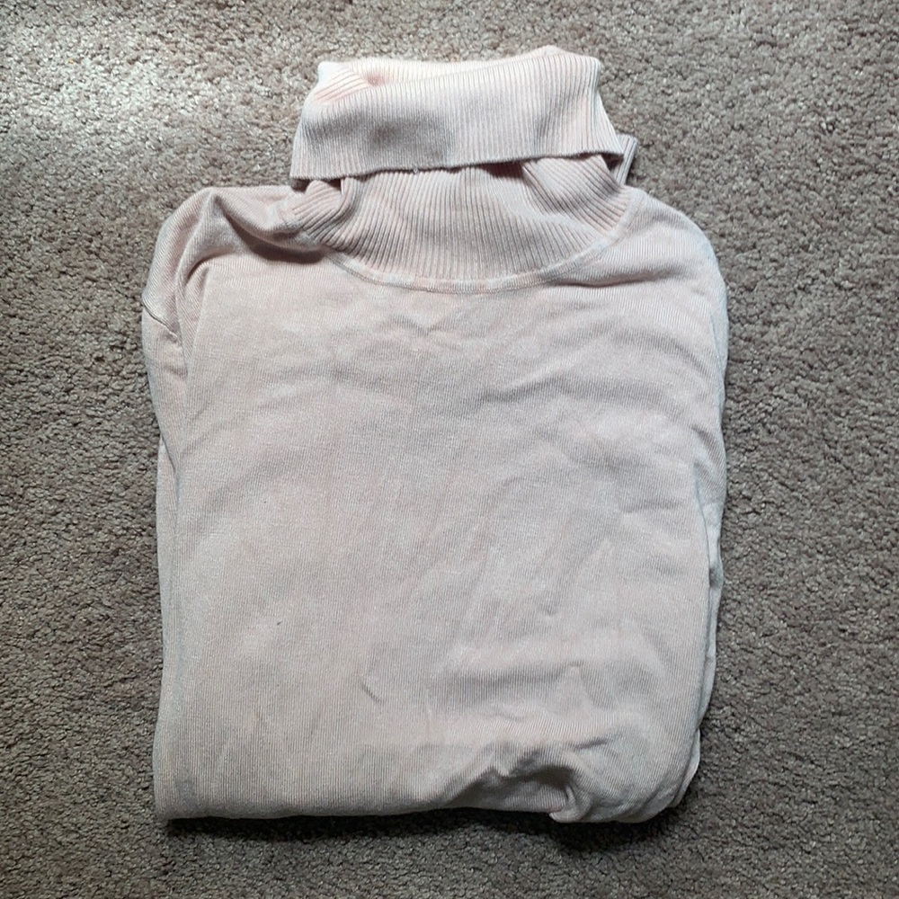 Long sleeve turtle neck sweater